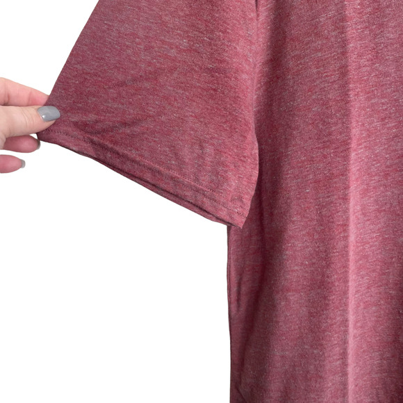 Threads 4 Thoughts Women Top L Rose Tee Organic Cotton Soft Relaxed Lounge NEW - Picture 5 of 10